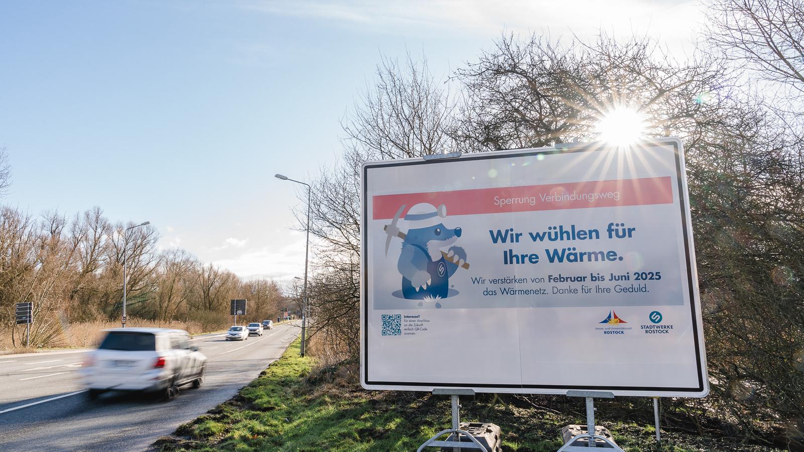 Unsere Baustelle im Verbindungsweg