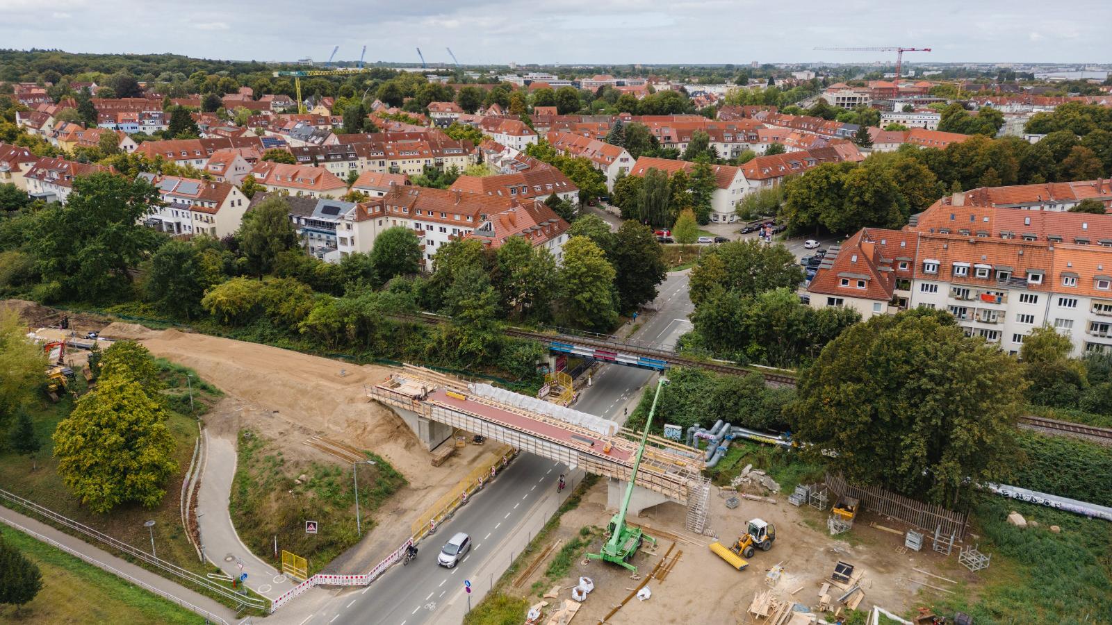 Baustelle Erich-Schlesinger-Str.