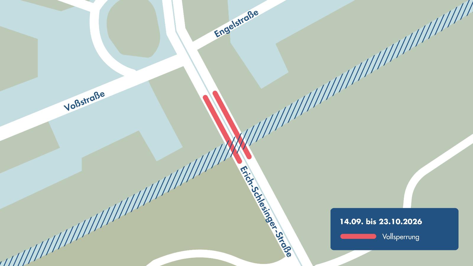 Geplante Einschränkungen in der Erich-Schlesinger-Str.