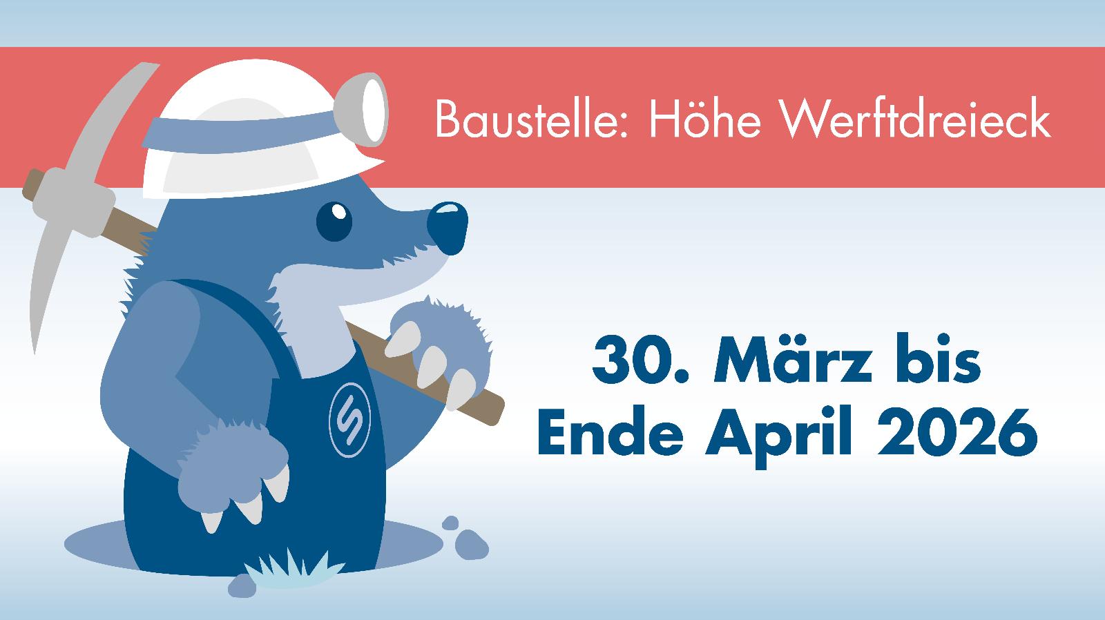 Baustelle in der Lübecker Straße