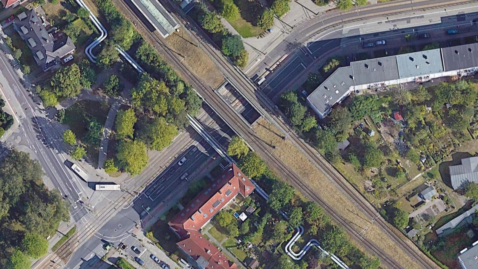 Baustelle in der Parkstraße