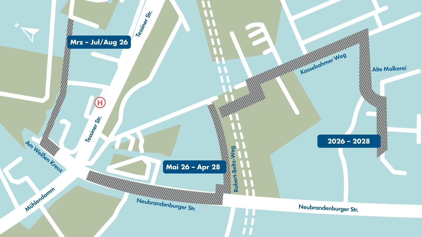 Weitere Bauabschnitte in Brinckmansdorf ab Frühjahr 2026