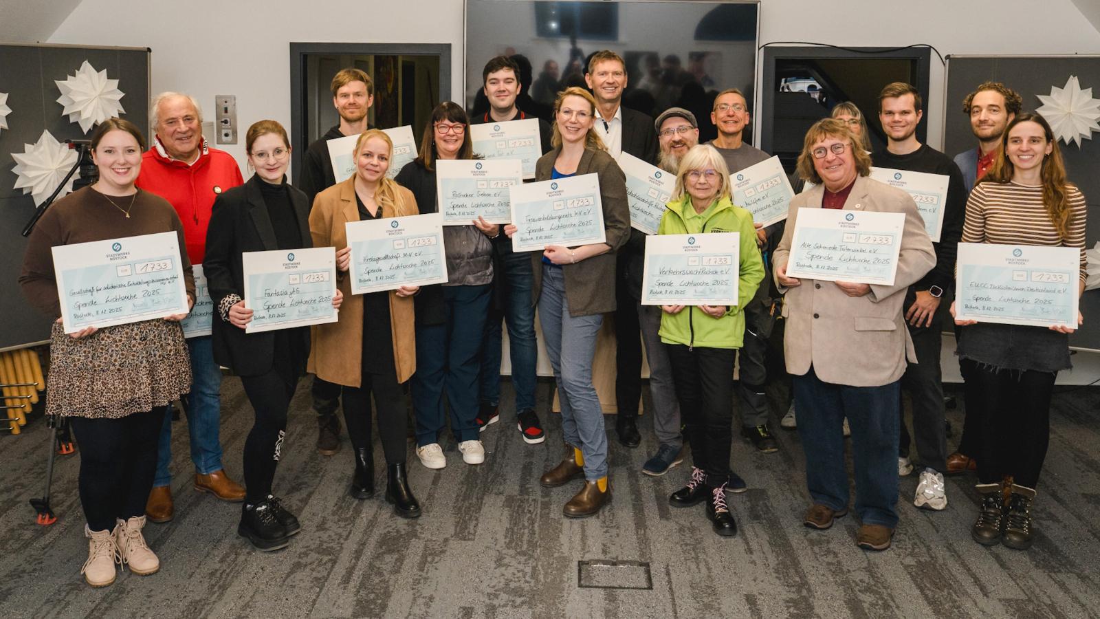 Lichtwoche-Spendenaktion erreicht Rekordhöhe